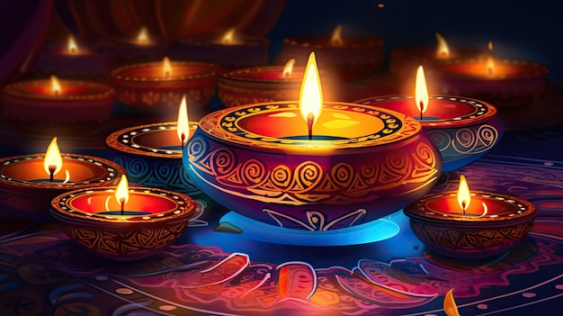 Fonds d'écran Diwali qui parlent de Diwali