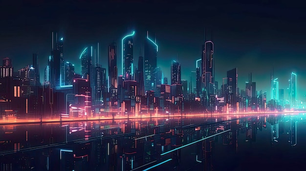 Fonds d'écran de la semaine : neon city