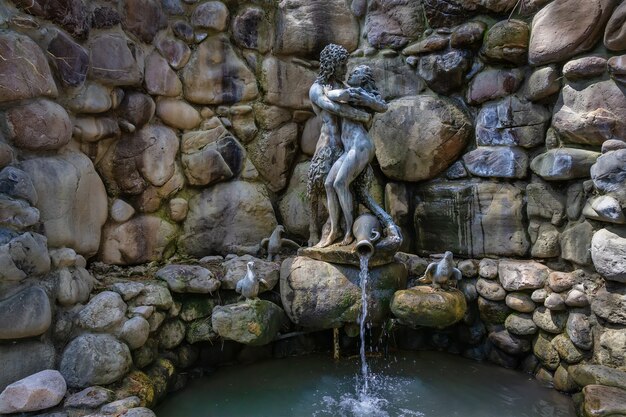 Fontaine à Aivazovsky Park Paradise Landscape Park Partenit Crimea