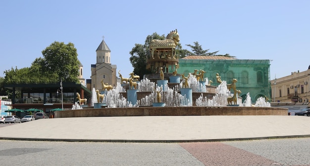 Fontaine Colchis Kutaisi Géorgie