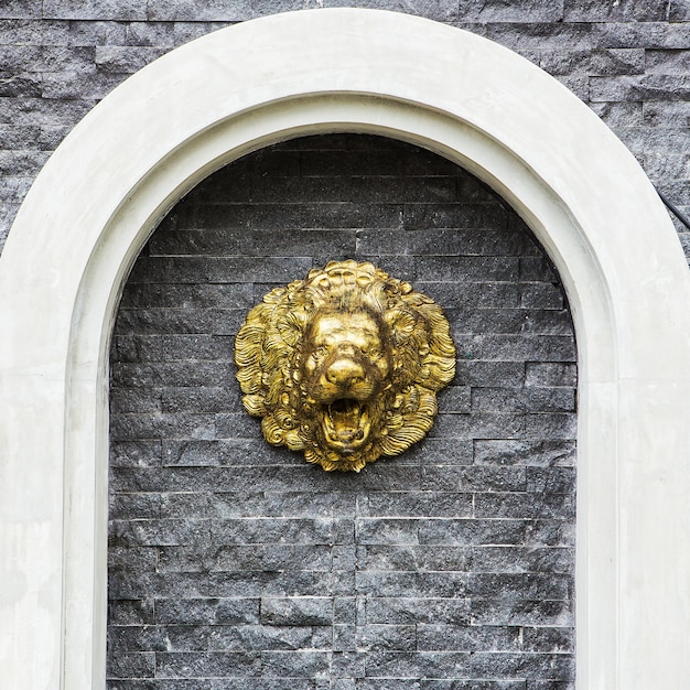 Fontaine de lion