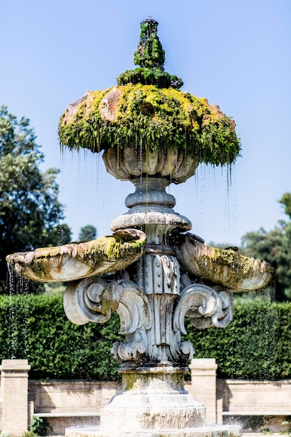 Fontaine de la Villa Pamphili à Rome