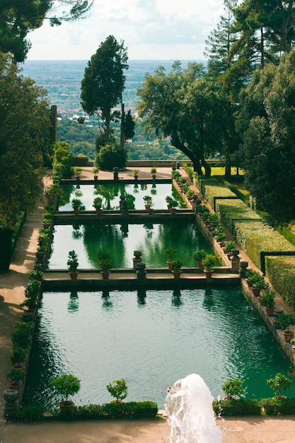 Fontaines de la Villa d'Este Tivoli