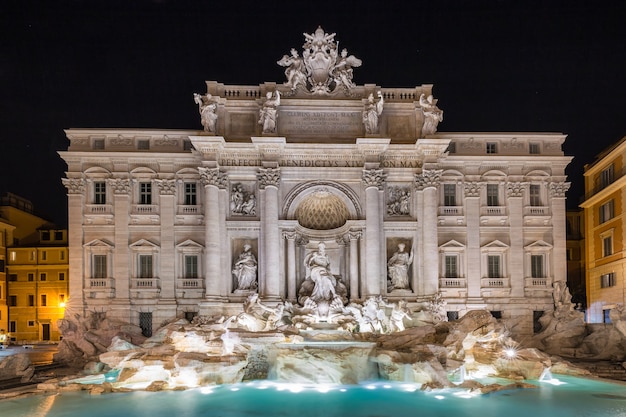 Photo fontana di trevi à rome