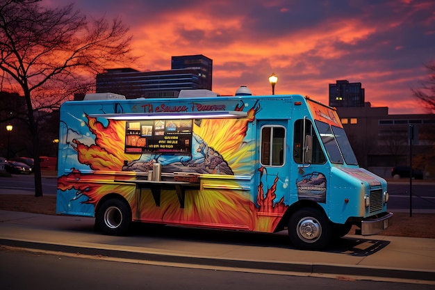 Le food truck de Raleigh ravit la photographie