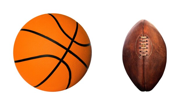 Football américain et basket-ball