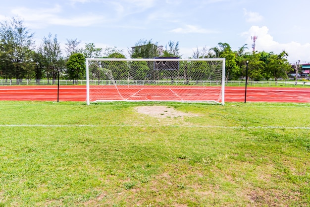 football buts et ciel de football, sport