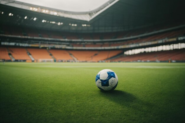 football dans le score du stade IA générative