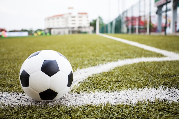 Football Football sur la ligne d'angle