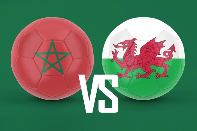 Football Maroc VS Pays de Galles