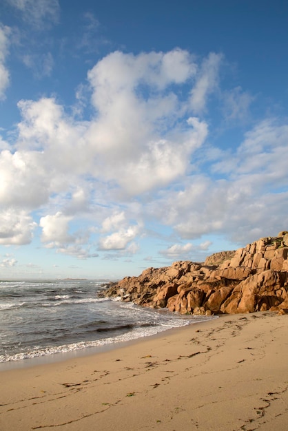 Forcados Point Beach à Costa de la Muerte, Galice, Espagne