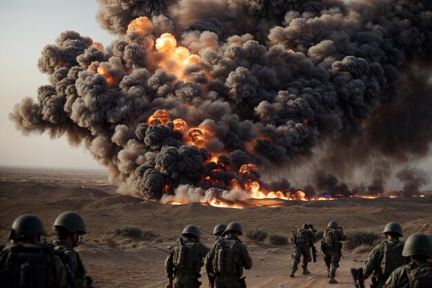 Photo les forces israéliennes ont attaqué la maison du peuple palestinien à gaza. les flammes ont détruit des bâtiments.