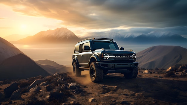 Ford Bronco à Big Sur