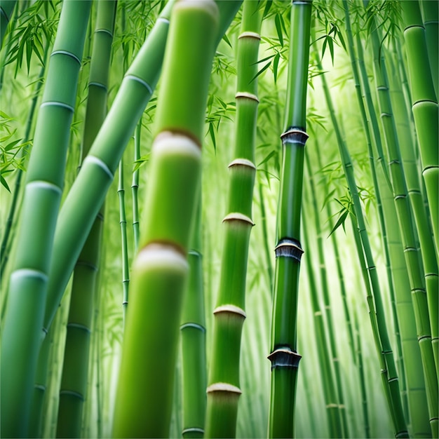 La forêt de bambou dans la jungle