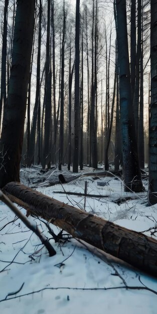 forêt d'hiver