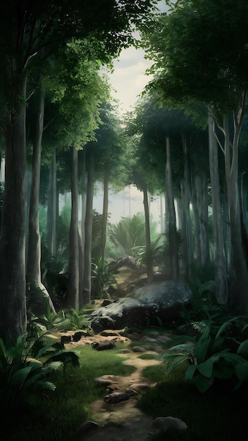 Forêt de jungle