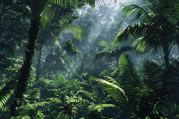 Forêt tropicale en Asie