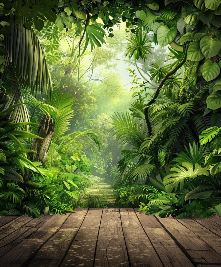 Photo une forêt tropicale originelle 2