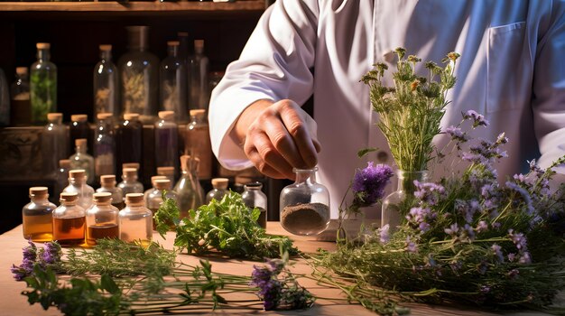 Photo une formation médicale avec des médecins et des étudiants