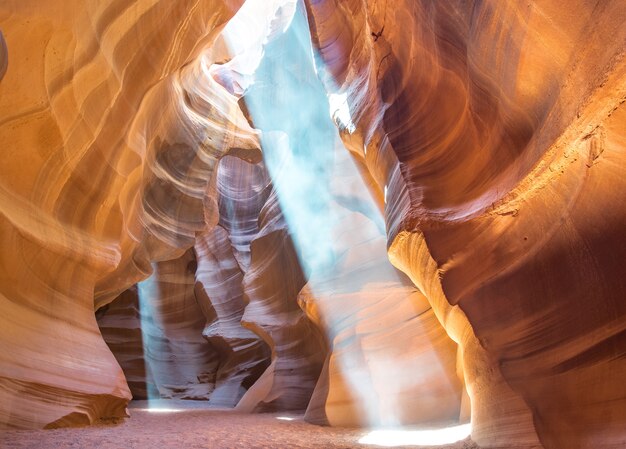 Formation rocheuse à Antelope Canyon à Page