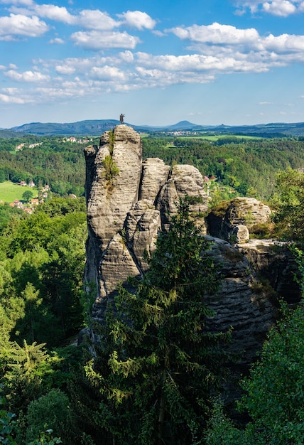 Photo formation rocheuse de bastei