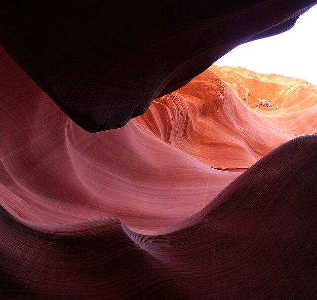 Photo formation rocheuse dans le canyon