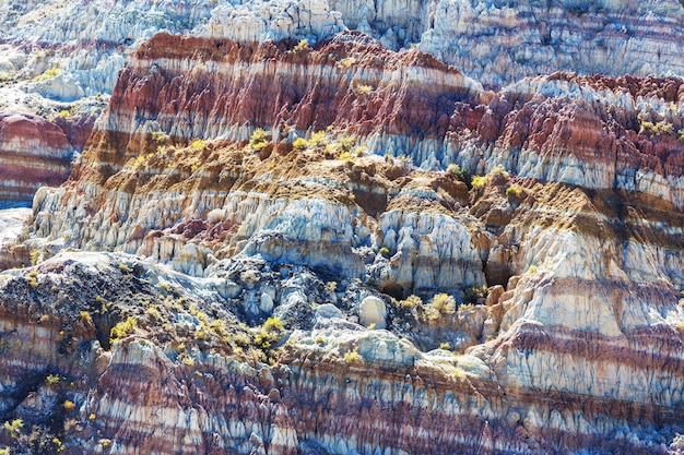 Photo formations de grès dans l'utah, états-unis