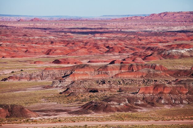 Formations de grès dans l'Utah, États-Unis