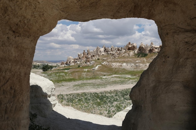 Formations rocheuses en Cappadoce Turquie