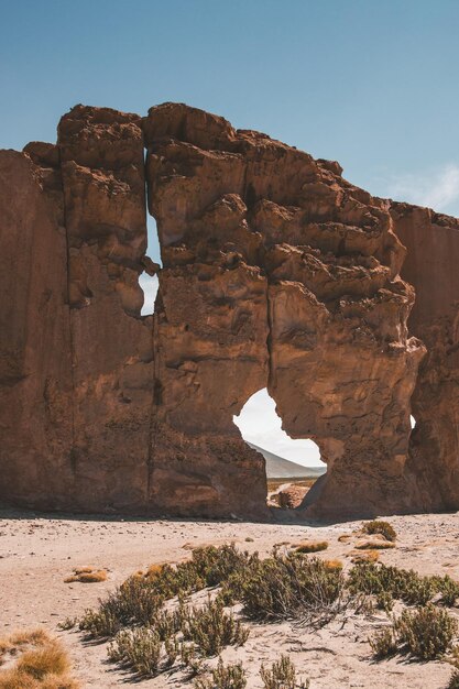 Photo formations rocheuses dans le désert