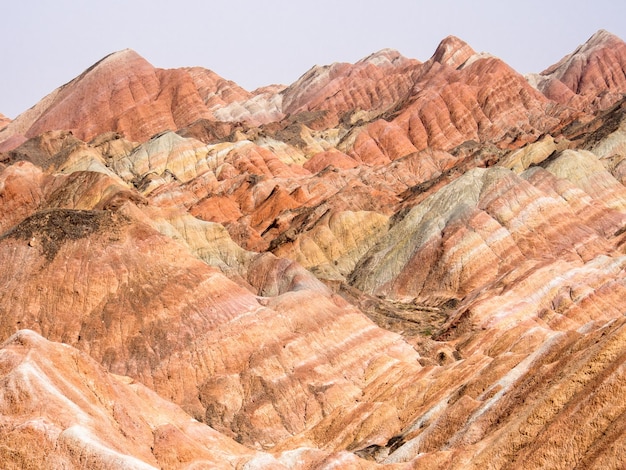 Photo formations rocheuses dans un désert