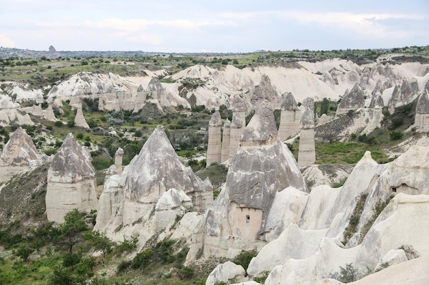 Formations rocheuses à Love Valley Cappadoce