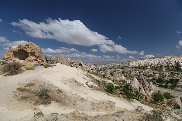 Formations rocheuses à Swords Valley Cappadoce Nevsehir Turquie