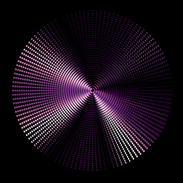 Forme abstraite avec dégradé de couleur