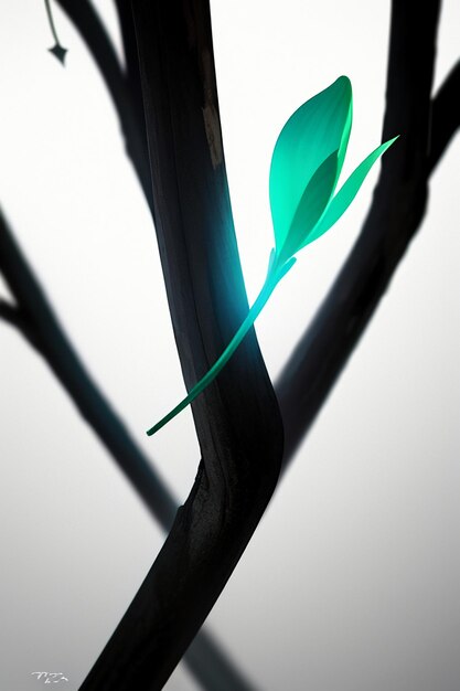 Photo forme abstraite design fleurs branches vignes papier peint fond éléments d'illustration