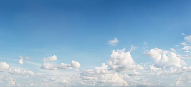 Forme de nuage sur ciel