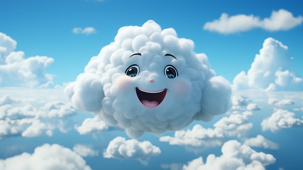 forme de nuage HD 8K fond d'écran Stock Photographic Image