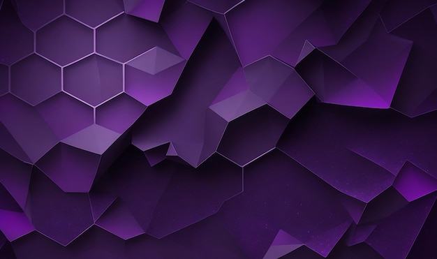 formes hexagonales violettes motif art abstrait illustration