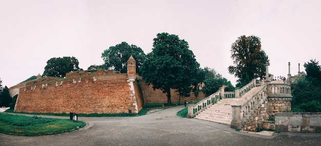 La forteresse de Belgrade en Serbie