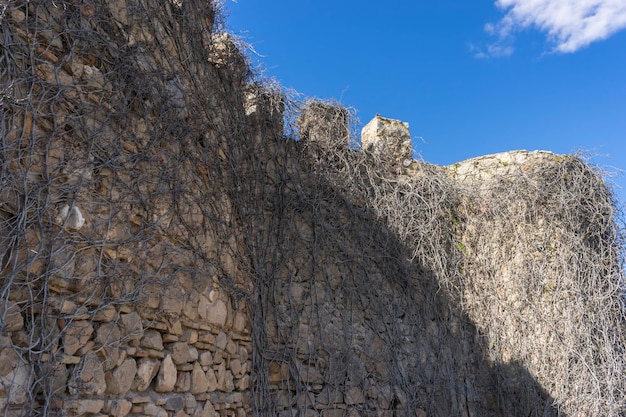 Forteresse et château de Consuegra à Tolède, Espagne. fortification médiévale