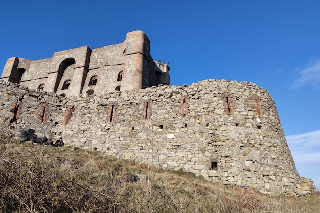 Forteresse de diamants ancienne fortification à Gênes en Italie