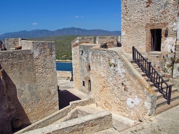 La forteresse de Santiago, Cuba