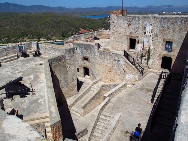 La forteresse de Santiago, Cuba