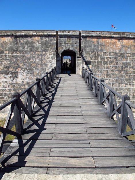 La forteresse de Santiago, Cuba