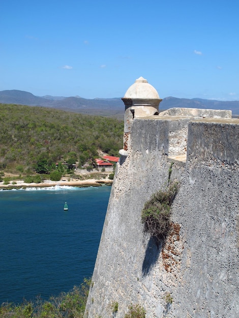 La forteresse de Santiago, Cuba