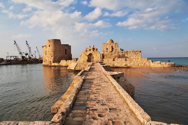 La Forteresse De Sidon (sayda), Liban