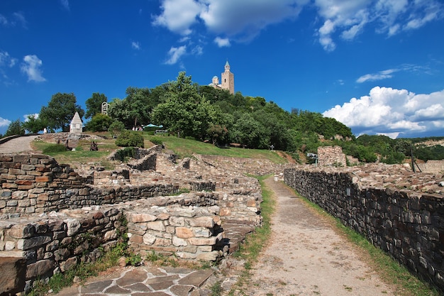 La forteresse de Veliko Tarnovo en Bulgarie