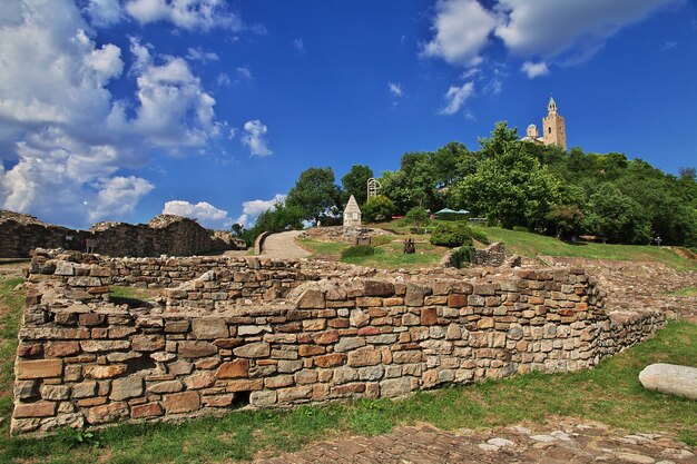 La forteresse de Veliko Tarnovo en Bulgarie