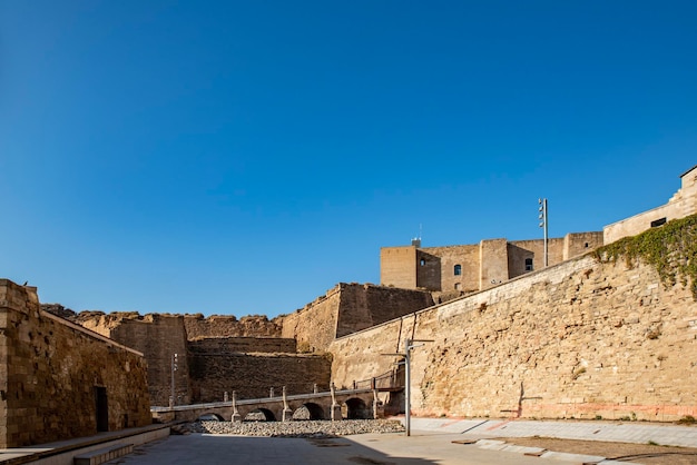 La forteresse de la ville de Lleida Catalogne Espagne