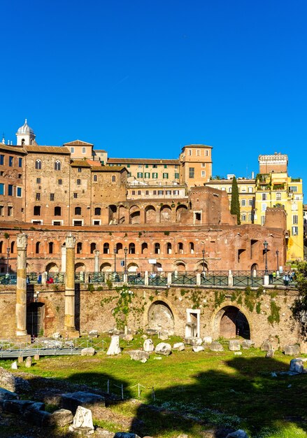 Forum et marché de Trajan à Rome